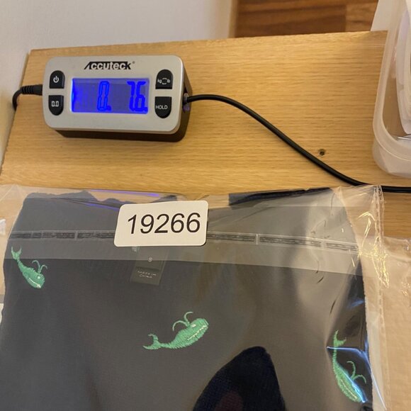 J Crew Sweater Womens Small Navy Whale Linen Embroidered 3/4 Sleeve Pullover - Picture 9 of 9